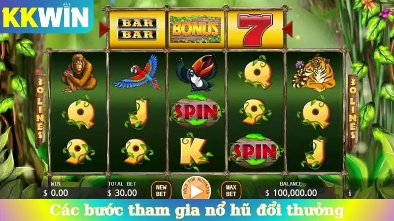 Các bước tham gia nổ hũ đổi thưởng