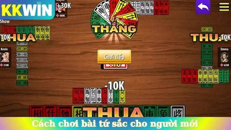Cách chơi bài tứ sắc cho người chưa có kinh nghiệm