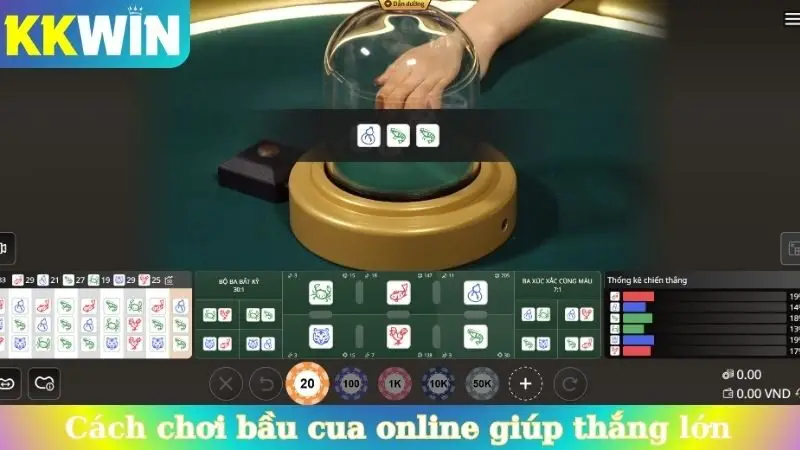 Cách chơi Bầu Cua online giúp thắng lớn