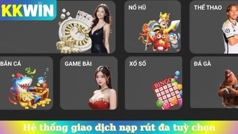 Hệ thống giao dịch nạp rút đa tuỳ chọn