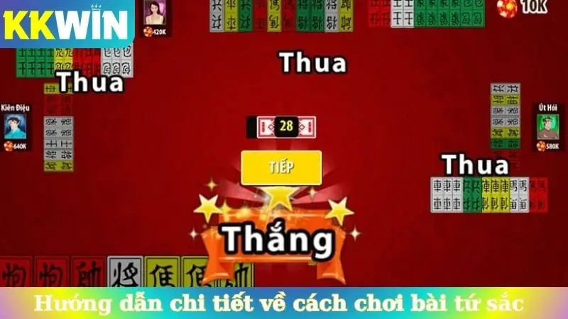 Hướng dẫn chi tiết về cách chơi bài tứ sắc KKwin