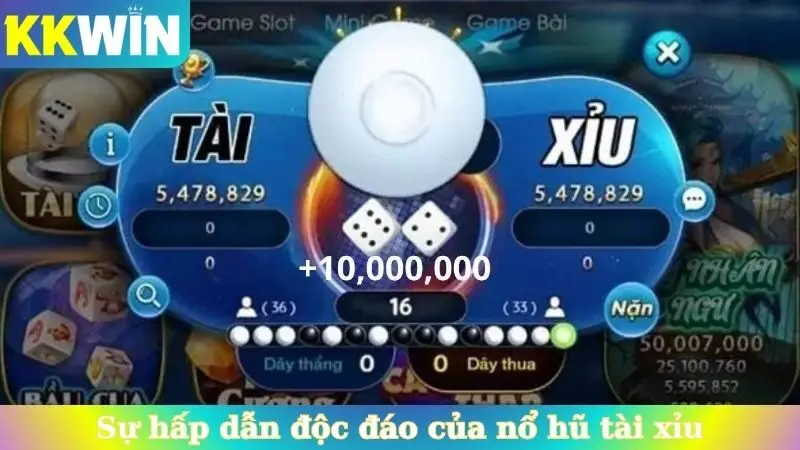 Sự hấp dẫn độc đáo của nổ hũ tài xỉu